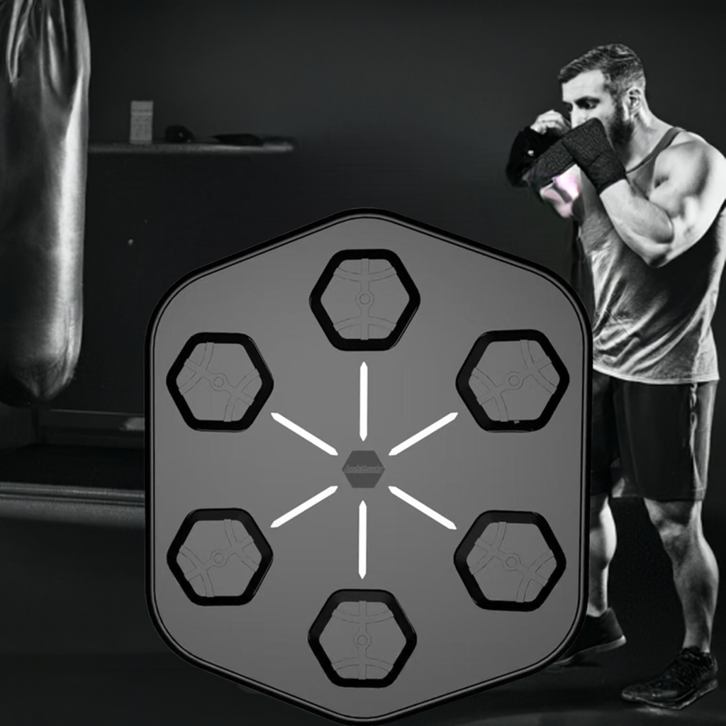 Rhythmic Punch: Smart Music Boxing Machine for Home Fitness