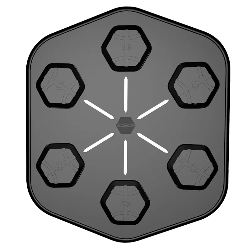 Black wall-mounted smart boxing machine
